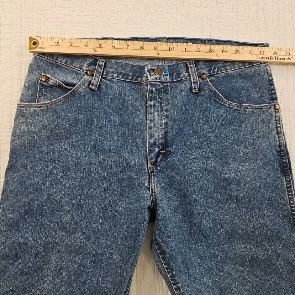 Wrangler Cool Vantage Jeans Men's 35x32‎ Regular Fit Cowboy Cut 47MCVLS EUC LN